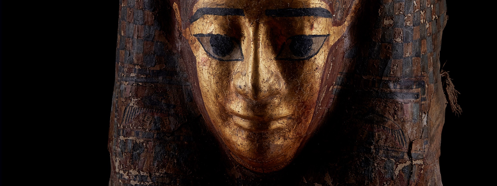An Ancient Egyptian Cartonnage Mask